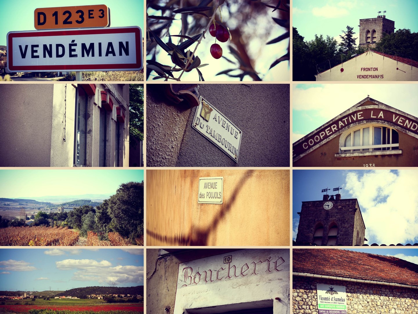 Vendémian, le village de mon enfance Vendémian, le village de mon enfance