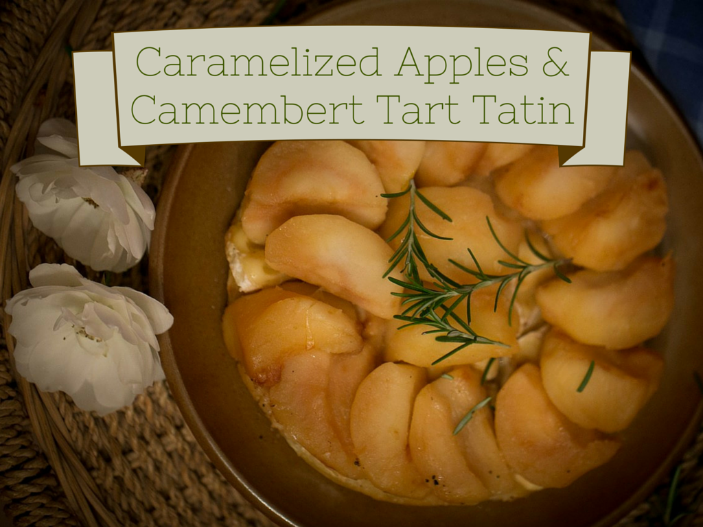 Caramelized Apples & Camembert Tart