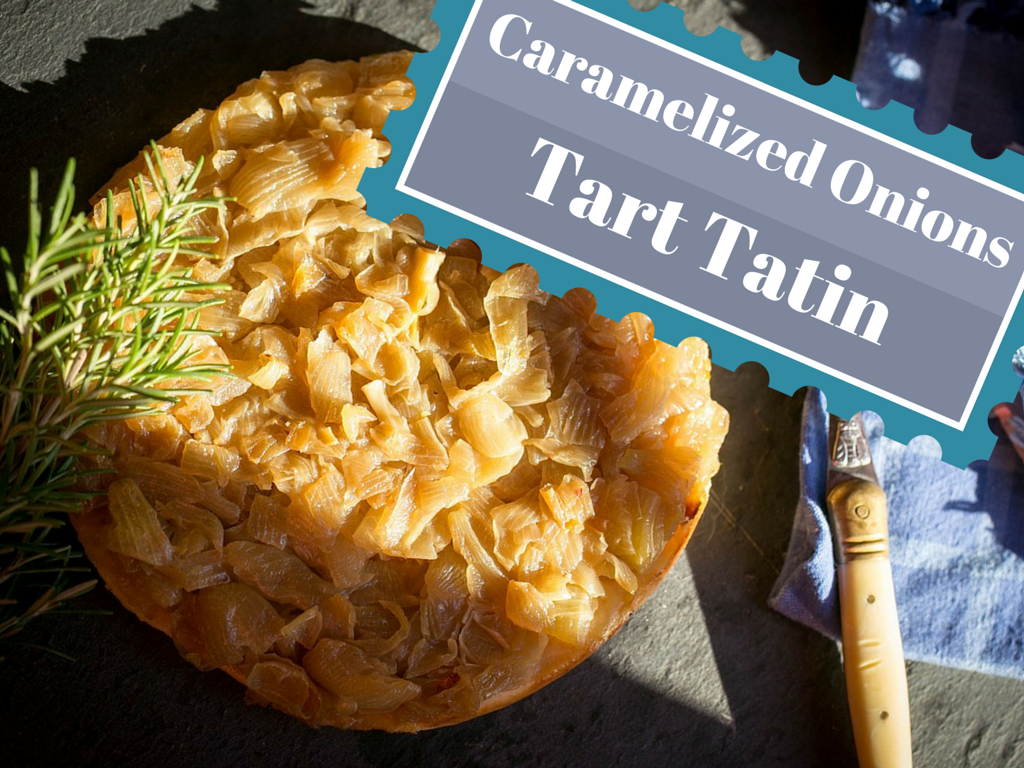 Caramelized Onions Tart Tatin