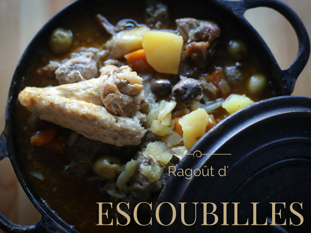 A typical dish from the Languedoc: “ragoût d’escoubilles” (leftovers casserole) A typical dish from the Languedoc: “ragoût d’escoubilles” (leftovers casserole)