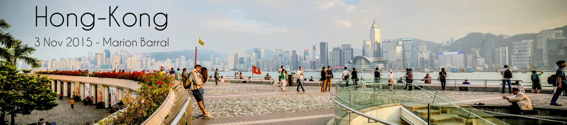 photo panoramique de Hong-Kong