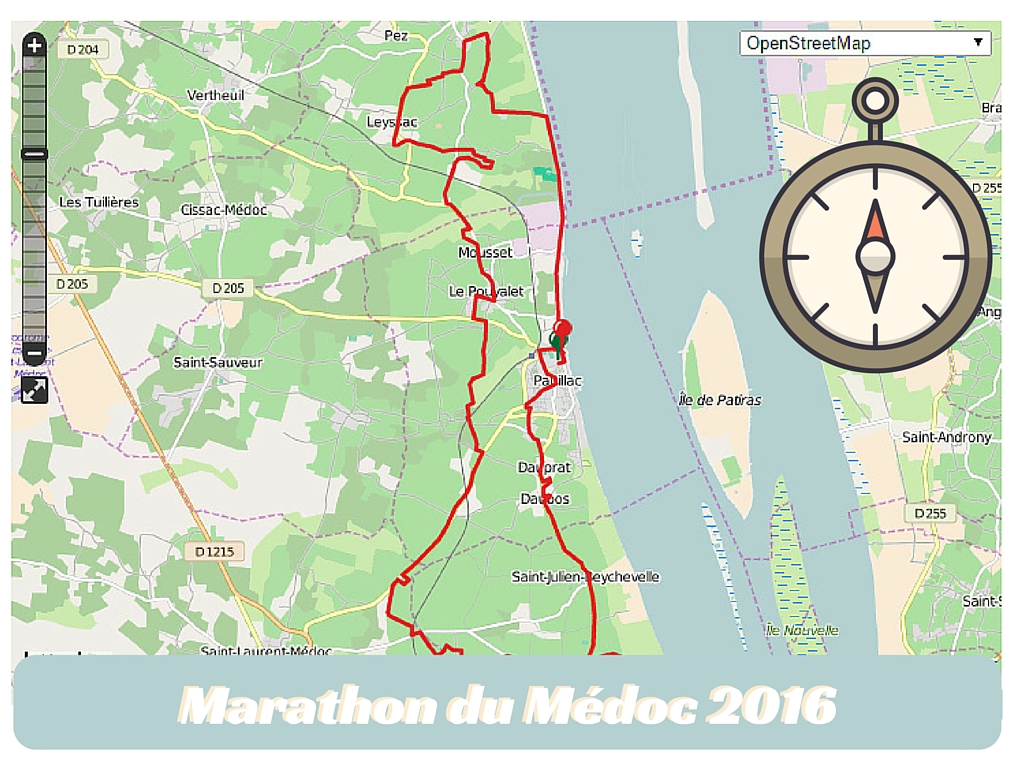 2016 medoc marathon route map