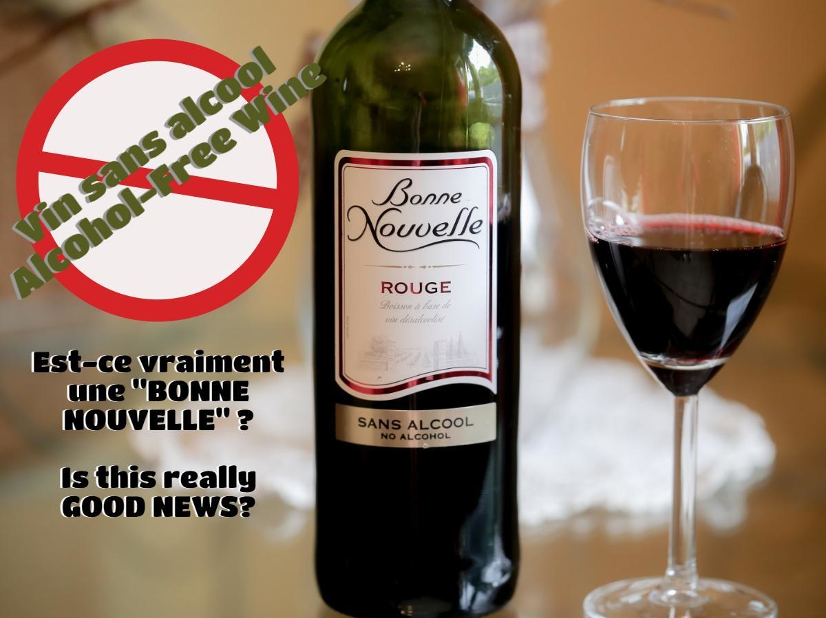 bouteille vin sans alcool