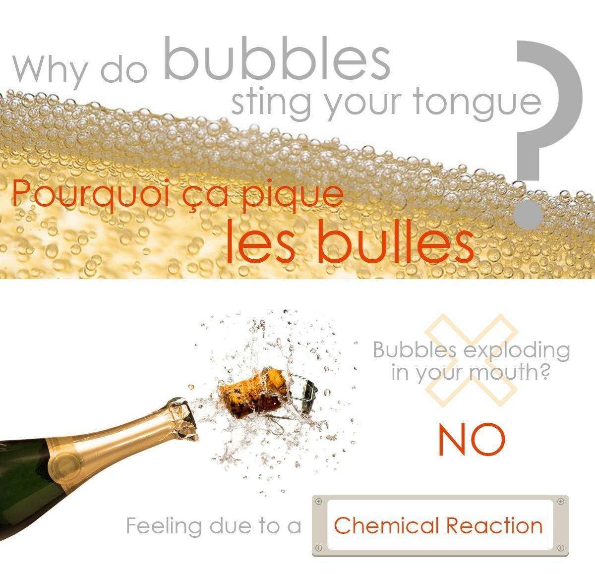 why does bubbles sting your tongue? pourquoi ça pique les bulles ?