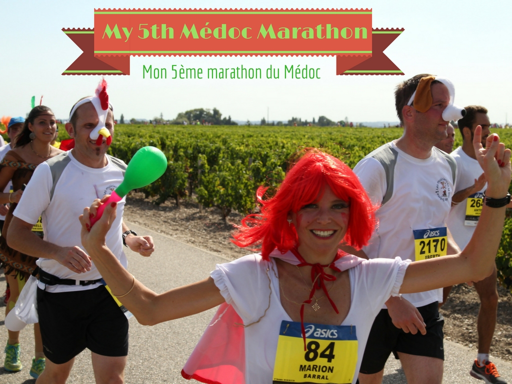 my 5th medoc marathon marion barral