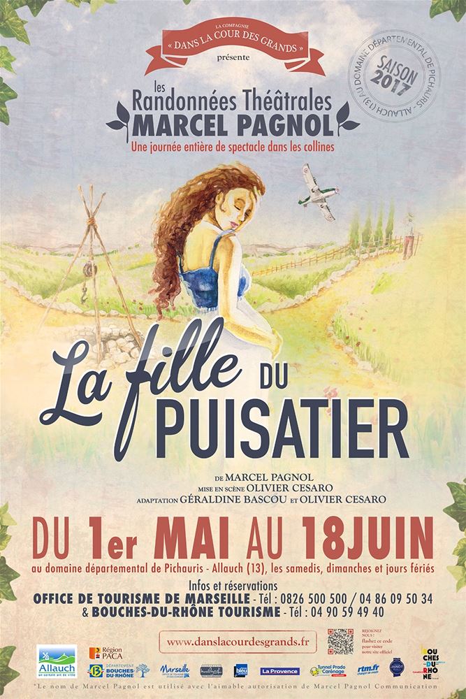 randonnée théâtrale la fille du puisatier