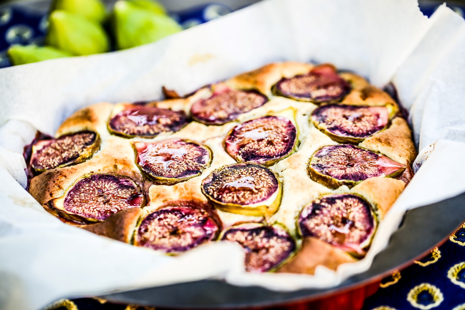 moëlleux aux figues blanches et au miel