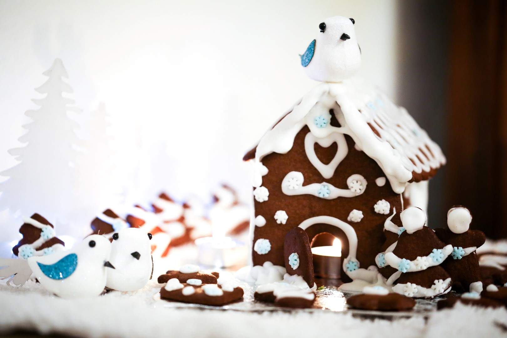Gingerbread House Biscuits For Christmas Marion Barral
