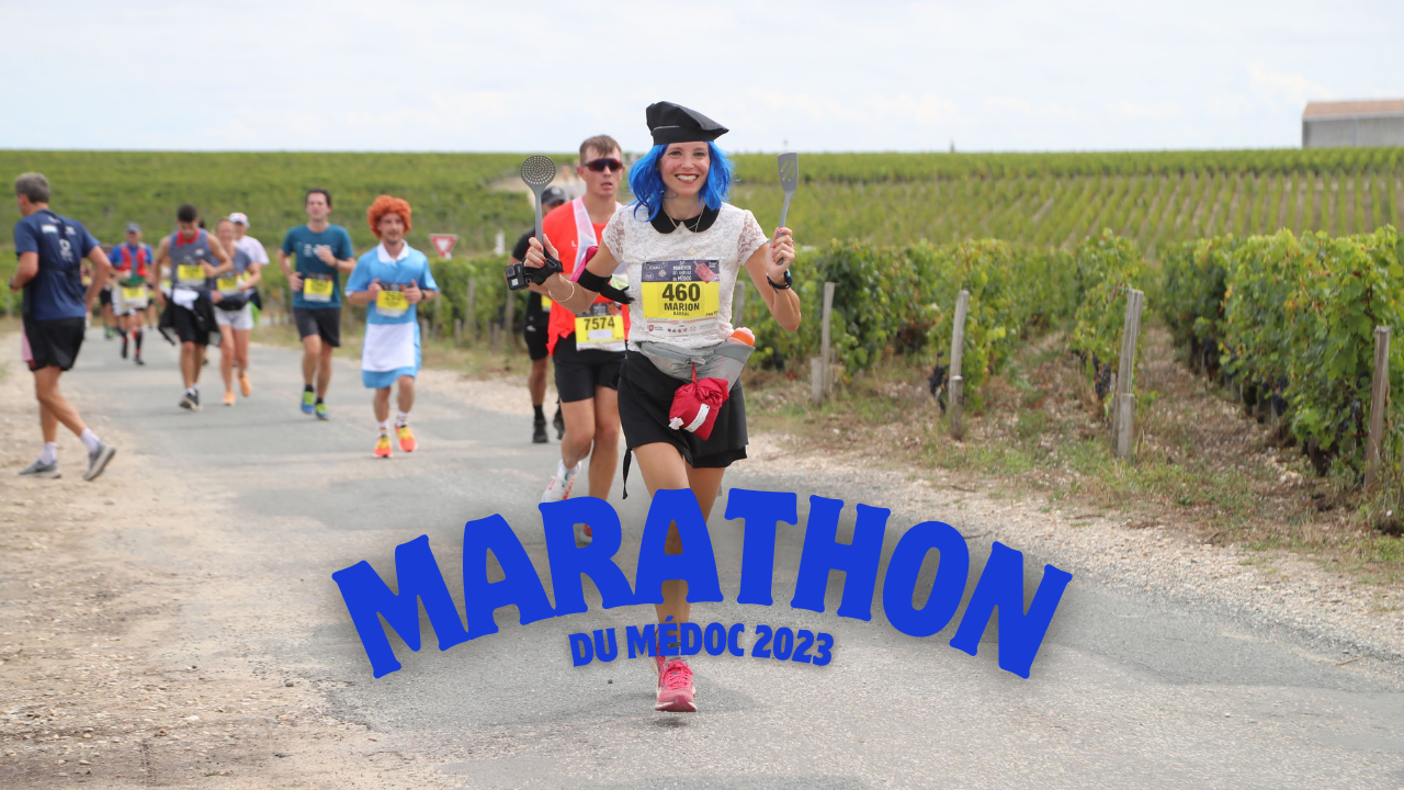 Marion Barral u marathon du médoc 2023