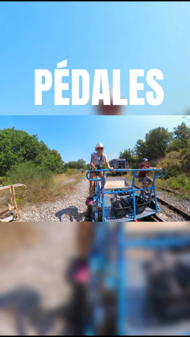 🚴‍♀️ Une journée 100% pédales en Aveyron !
Avec mon co-pilote préféré, on a enchaîné :
💙 Vélorail du Larzac – 8 km tout en descente (et en fous rires 😁)
🚣‍♀️ Pédalo – histoire de travailler aussi les mollets… différemment
🚵‍♀️ VTT autour du lac – entre nature et paysages à couper le souffle

Verdict : des jambes en coton, des souvenirs plein la tête… et une nuit de sommeil olympique 😅

#Aveyron #Vélorail #Pédalo #VTT #AventureEnFamille #VacancesActives